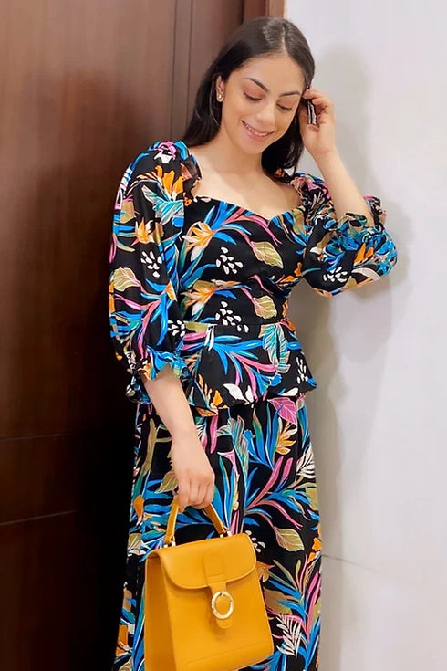 La Bella Colorful Co Ord Set